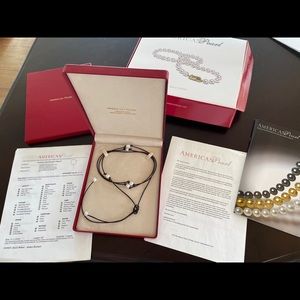 NWT American Pearl St.Barts Keshi Rope